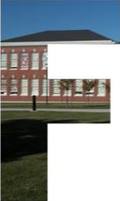 School building layout map showing STEAM Wing, Main Building, Social Studies and Student Services Wing, and Gym Building